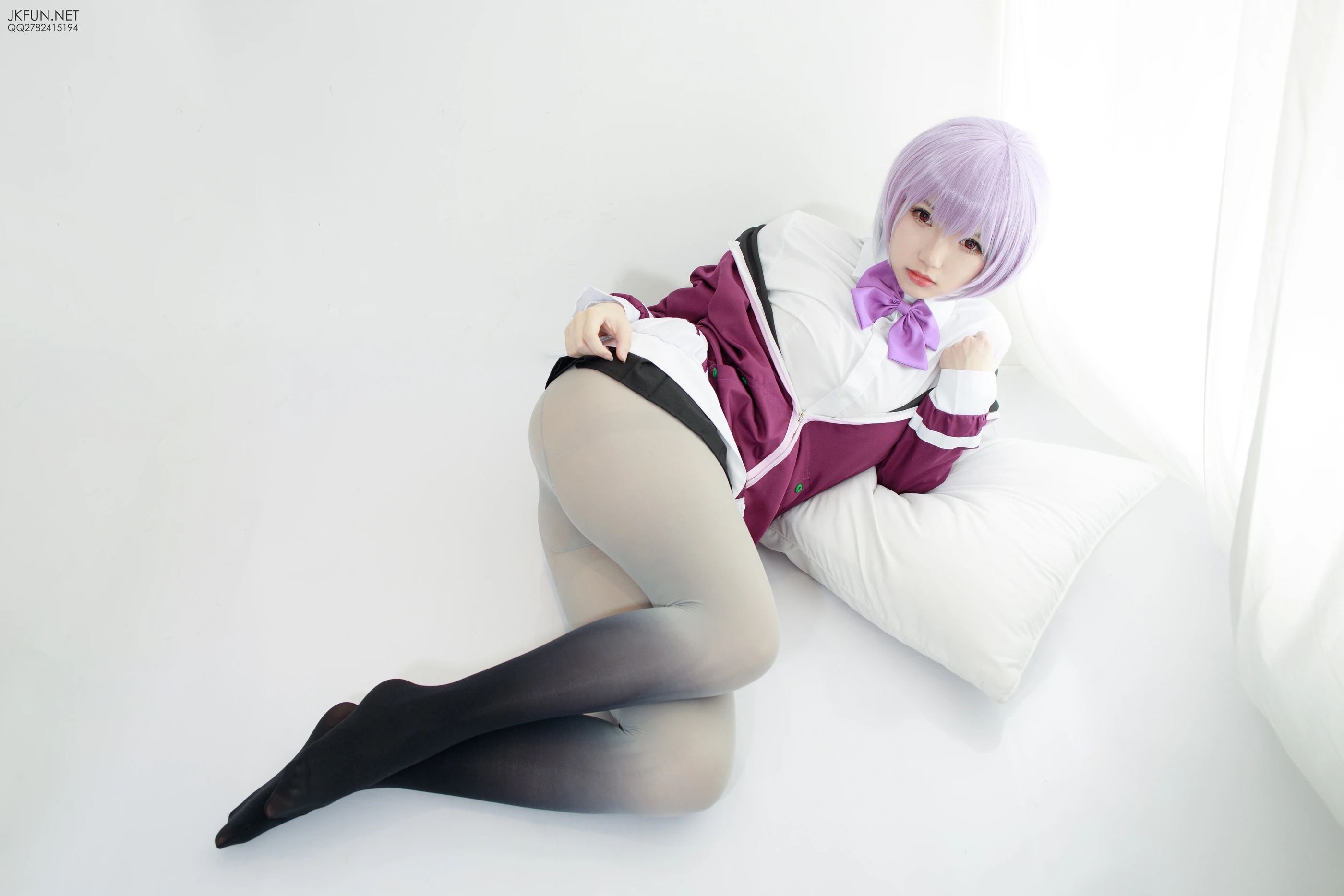 森萝财团 [JKFUN-004] 雪晴 COSPLAYER [123P 1V]插图9